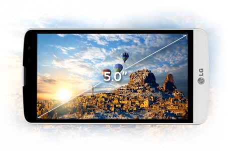 5.0" True IPS Display