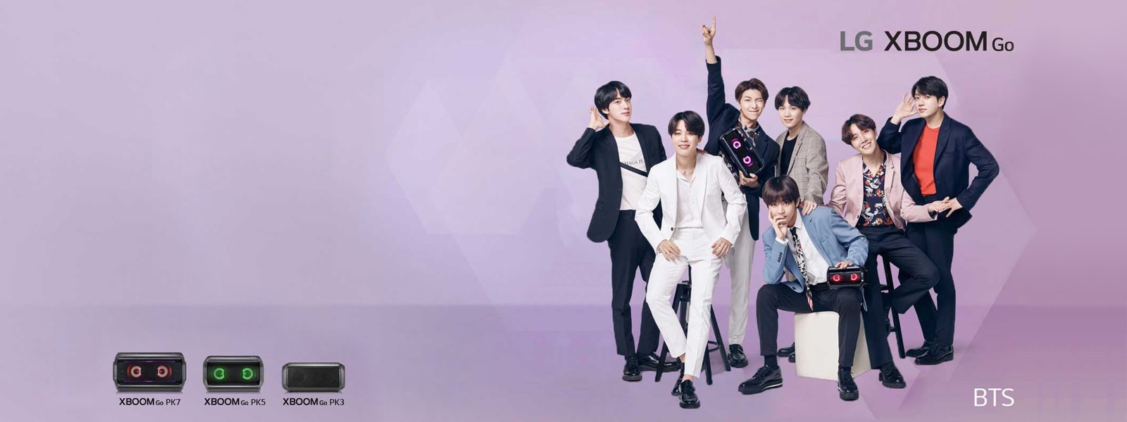 Lg xboom sales bts