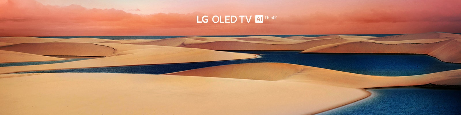 "The Wonder of LG OLED TV AI Picture · AI Sound"