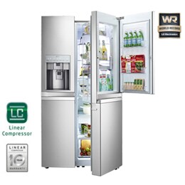 596L Stainless Steel Side by Side Refrigerators2