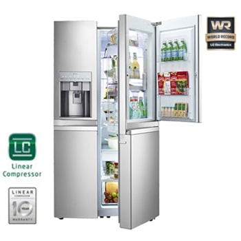 596L Stainless Steel Side by Side Refrigerators1