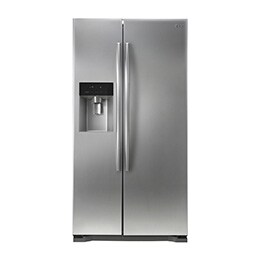567L Shiny Steel Side by Side Refrigerators2