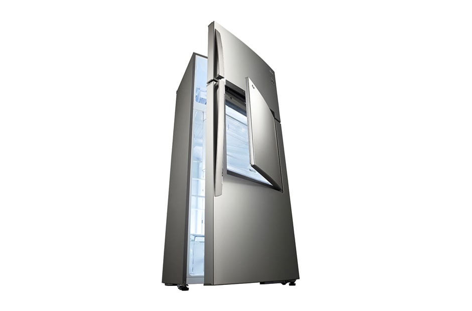 LG 507L Door-in-Door Top Freezer Refrigerator, GT-D5101NS, thumbnail 3