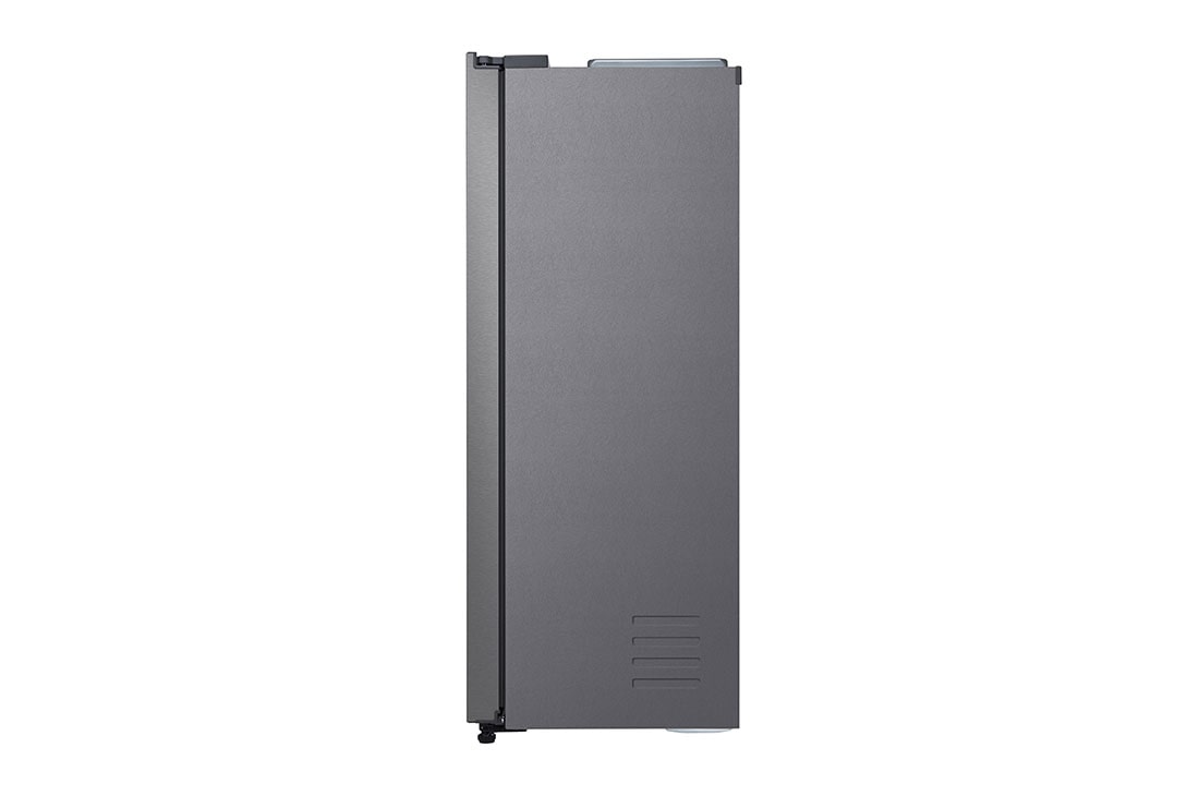 LG 613L Dark Grapite Side-by-Side Refrigerator, side view, GS-B6181DS, thumbnail 12