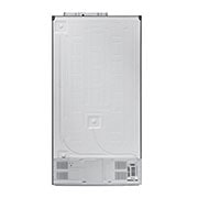 LG 613L Dark Grapite Side-by-Side Refrigerator, rear view, GS-B6181DS, thumbnail 13