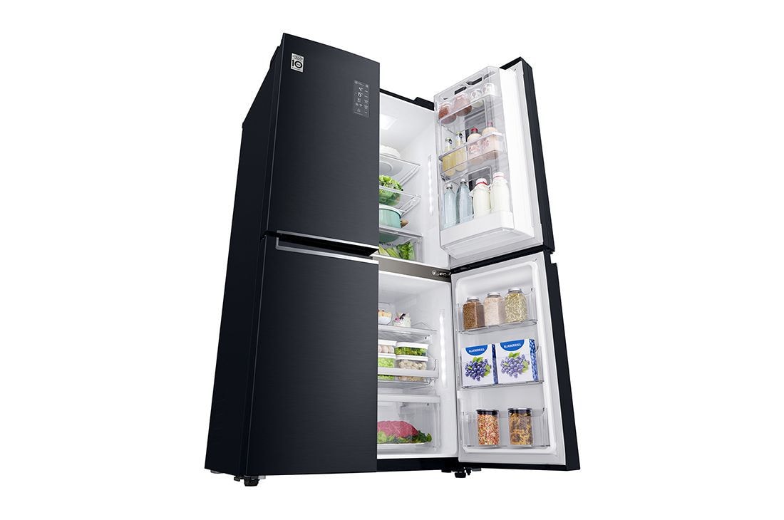 LG 752L Black Side by Side Refrigerators, GF-Q6018MT, thumbnail 5