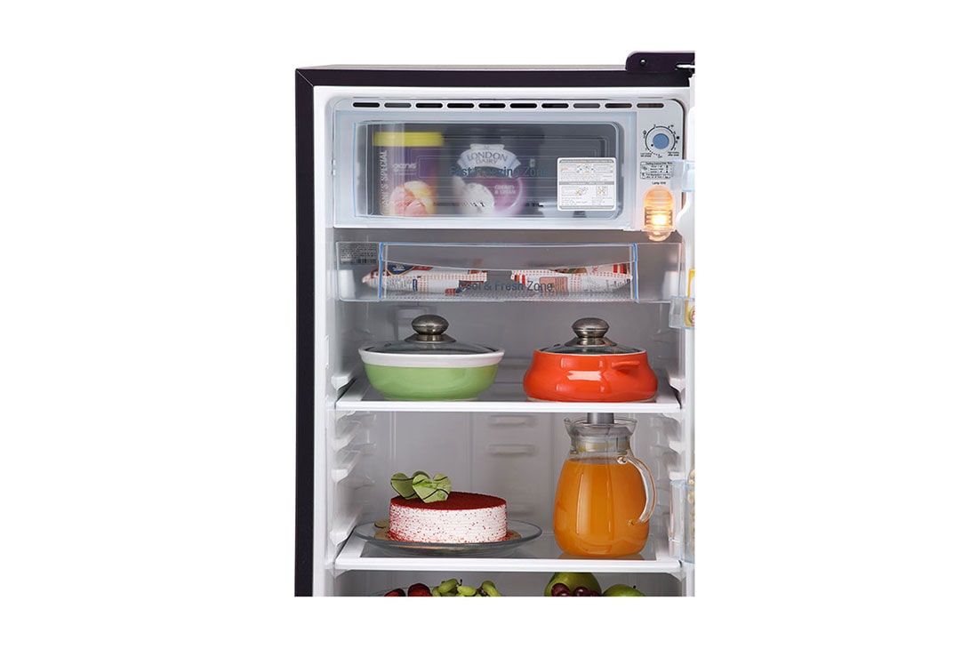 LG 190L Purple Glow One Door Refrigerator, GL-B205ALLB, GL-B205ALLB, thumbnail 3