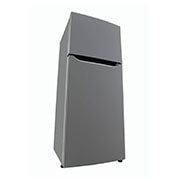 LG 260L Platinum Silver Top Freezer Top Mount Refrigerator, Refrigerators-Left-Low-Perspective-View, GL-K272SLBB, thumbnail 11