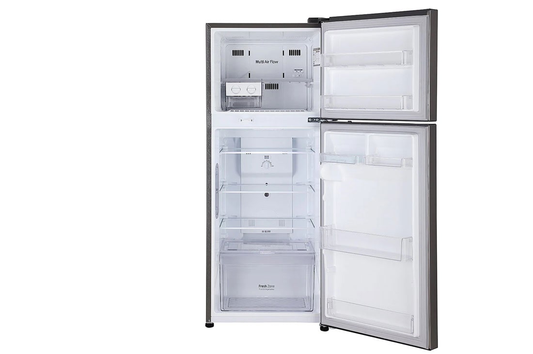 LG 260L Platinum Silver Top Freezer Top Mount Refrigerator, GL-K272SPTL, thumbnail 5