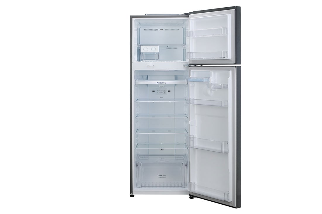 LG 360 Litres Fridge with Smart Inverter Compressor, Multi Air Flow, Auto Smart Connect™, LG GL-M413RLCI Front View without content, GL-M413RLCI, thumbnail 6