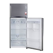 LG 471 Litres Smart Inverter, Water Dispenser, Door Cooling+™, LG ThinQ, Hygiene Fresh+™, Auto Smart Connect™, Front View Bottom Open, GL-B503PZI, thumbnail 6