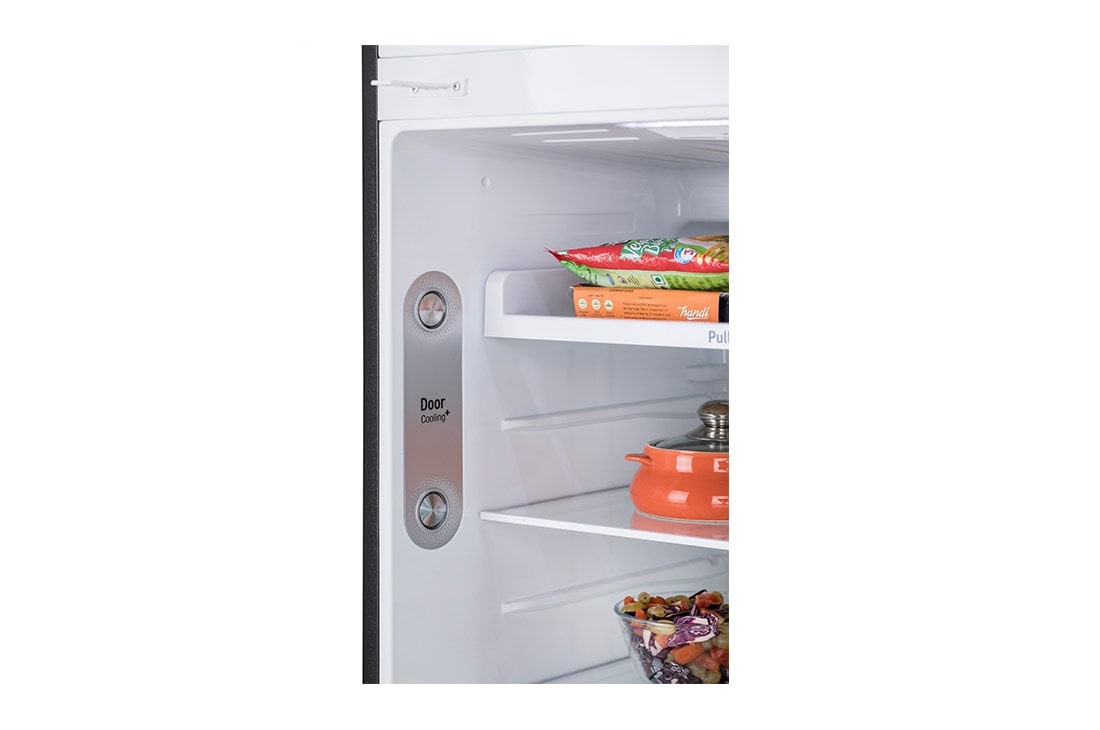 LG 437 Litres Smart Inverter, Water Dispenser, Door Cooling+™, LG ThinQ, Hygiene Fresh+™, Auto Smart Connect™, Door Cooling, GL-B433PZI, thumbnail 4