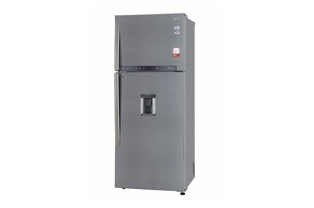 LG 437 Litres Smart Inverter, Water Dispenser, Door Cooling+™, LG ThinQ, Hygiene Fresh+™, Auto Smart Connect™, Right View, GL-B433PZI, thumbnail 9