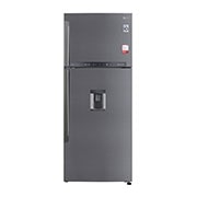 LG 437 Litres Smart Inverter, Water Dispenser, Door Cooling+™, LG ThinQ, Hygiene Fresh+™, Auto Smart Connect™, Front View, GL-B433PZI, thumbnail 1