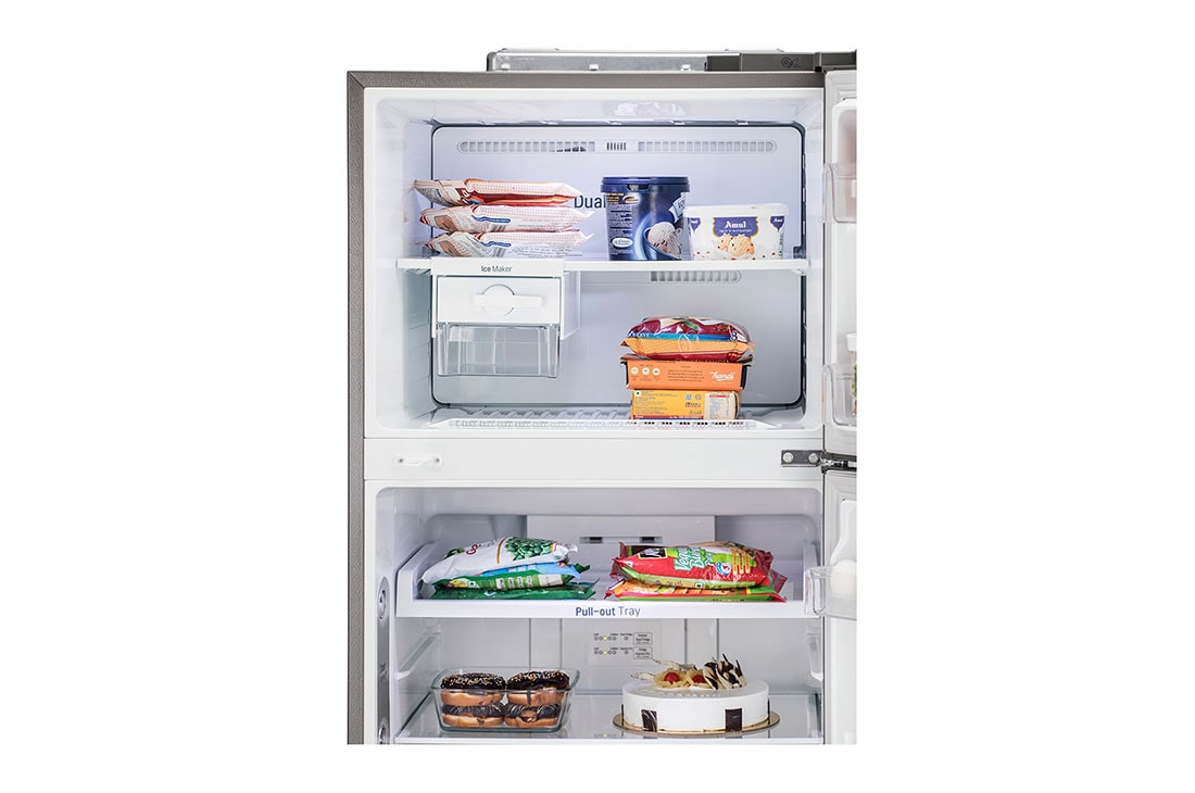 LG 437 Litres Fridge with Smart Inverter Compressor, Door Cooling+™, Smart Diagnosis™, Auto Smart Connect™, LG GL-M433PZI Detailed View, GL-M433PZI, thumbnail 3