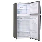 LG 437 Litres Fridge with Smart Inverter Compressor, Door Cooling+™, Smart Diagnosis™, Auto Smart Connect™, LG GL-M433PZI Right Open View, GL-M433PZI, thumbnail 8