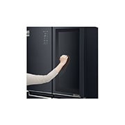 LG 594L side-by-side-fridge with InstaView Door-in-Door™ in Matt Black, GF-Q4919MT, GF-Q4919MT, thumbnail 5