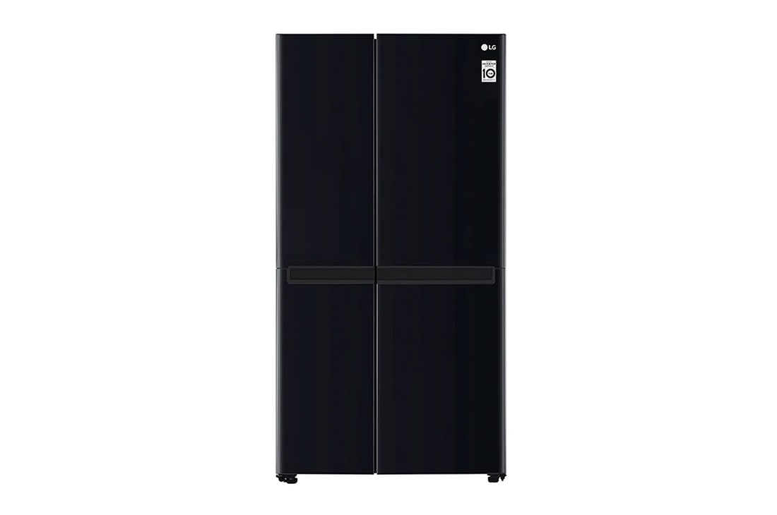 LG 688L side-by-side-fridge with Linear Compressor in Western Black, GS-B6432WB, GS-B6432WB