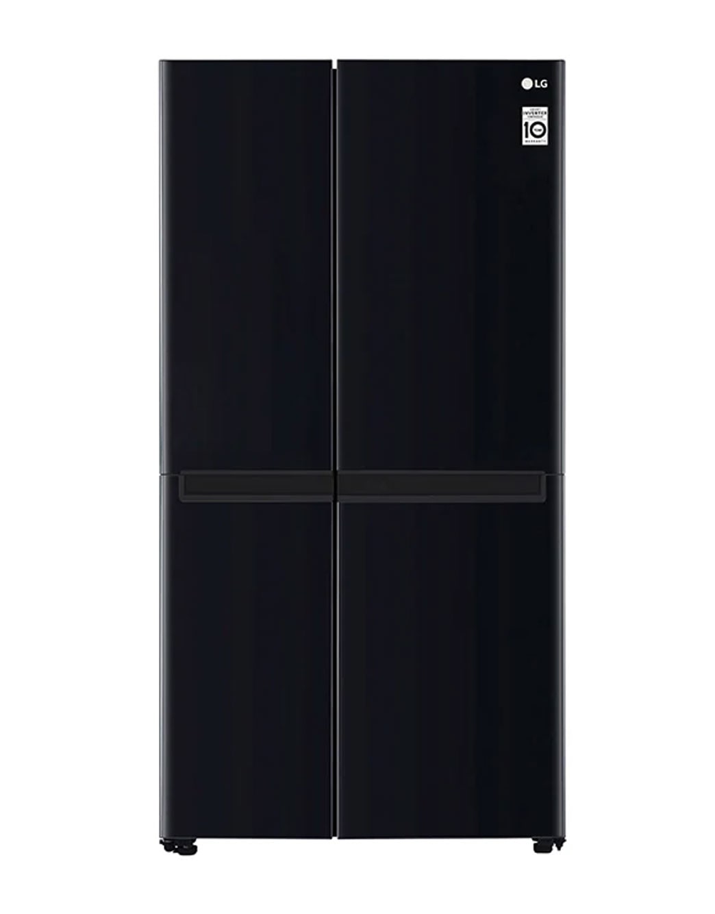 688L SidebySide Fridge with Deodorizer in Black LG LK