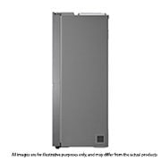 LG 674L side-by-side-fridge with Smart Inverter Compressor in Platinum Silver, GS-L6172PZ, GS-L6172PZ, thumbnail 13