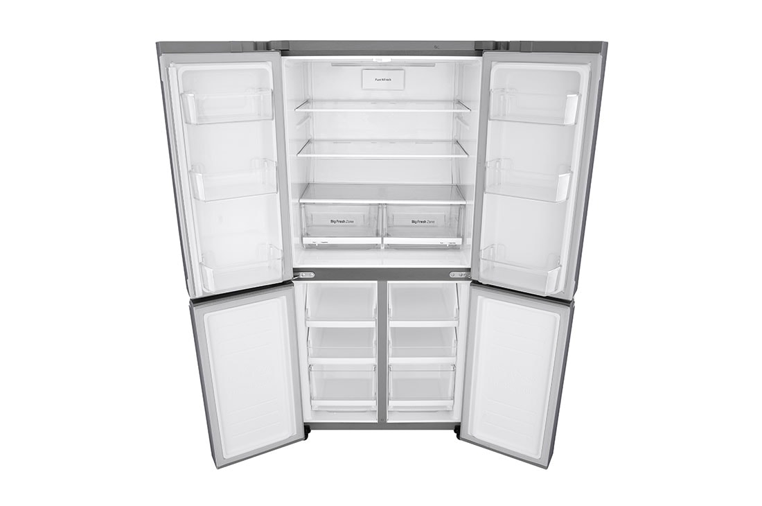 LG 594L multi-door-refrigerators with Inverter Linear Compressor in Platinum Silver, GF-B4539PZ, thumbnail 10