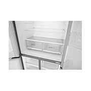 LG 594L multi-door-refrigerators with Inverter Linear Compressor in Platinum Silver, GF-B4539PZ, thumbnail 3