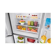 LG 594L multi-door-refrigerators with Inverter Linear Compressor in Platinum Silver, GF-B4539PZ, thumbnail 4