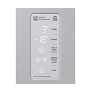 LG 594L multi-door-refrigerators with Inverter Linear Compressor in Platinum Silver, GF-B4539PZ, thumbnail 5