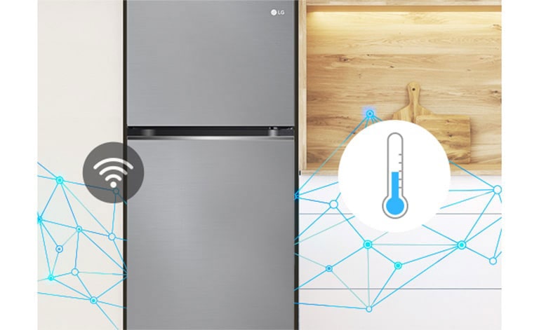 Smart Learner Air Function is working when Fridge door is closed.
