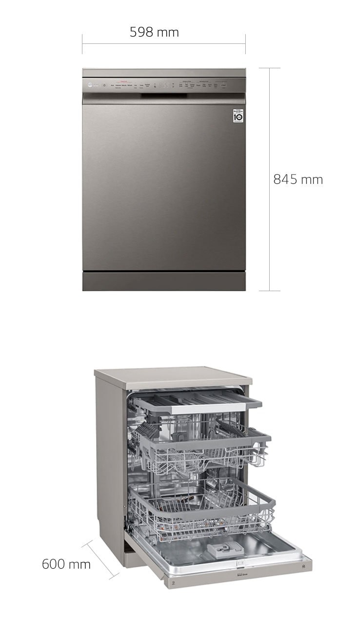 LG Dishwasher with QuadWash™ and TrueSteam® LG Sri Lanka