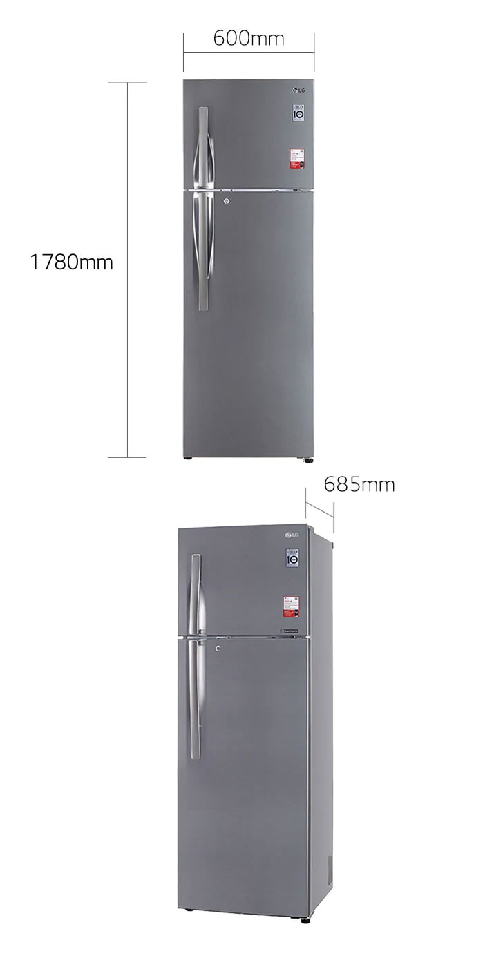 LG 360 Litres Convertible Fridge with Smart Inverter Compressor, Multi
