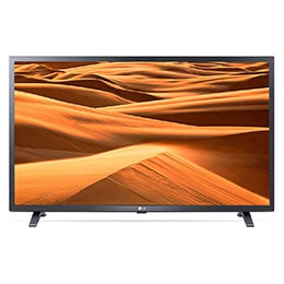 32” HD TV, front view with infill image, 32LM630BPTB2