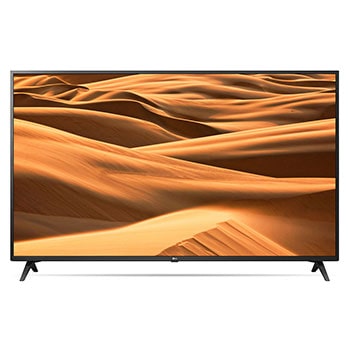 55” UHD 4K TV​​, front view with infill image, 55UM7300PTA1