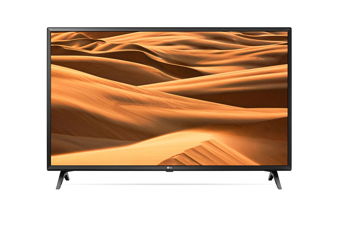 LG 49” UHD 4K TV​​, 49” UHD 4K TV​​, front view with infill image, 49UM7300PTA, 49UM7300PTA