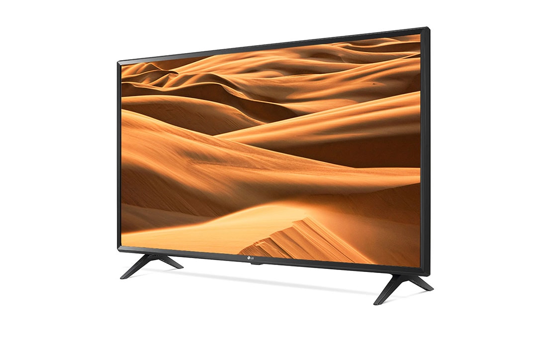 LG 49” UHD 4K TV​​, 49” UHD 4K TV​​, 30 degree side view with infill image, 49UM7300PTA, 49UM7300PTA, thumbnail 2