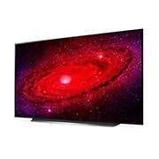 LG CX 55'' OLED 4K TV, LG CX 55'' OLED 4K TV, 30 degree side view with infill image, OLED55CXPTA, OLED55CXPTA, thumbnail 2