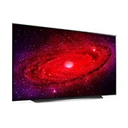 LG CX 55'' OLED 4K TV, LG CX 55'' OLED 4K TV, 30 degree side view with infill image, OLED55CXPTA, OLED55CXPTA, thumbnail 6