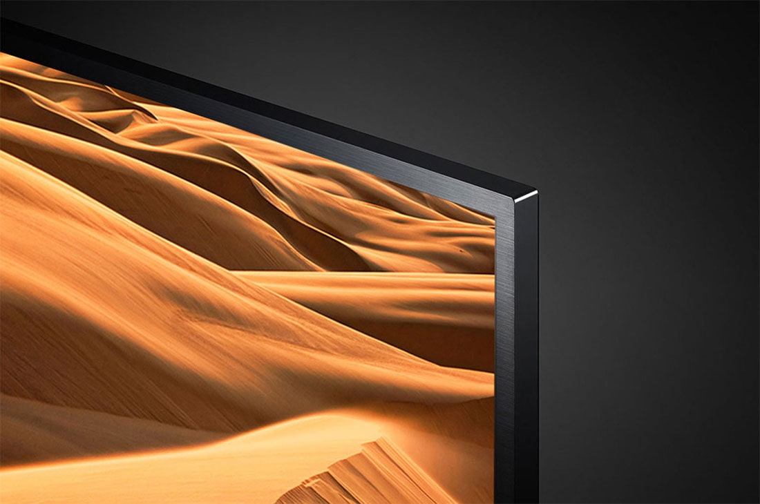 LG 65” UHD 4K TV​​, 65” UHD 4K TV​​, close-up view of panel with infill image, 65UM7300PTA, 65UM7300PTA, thumbnail 7
