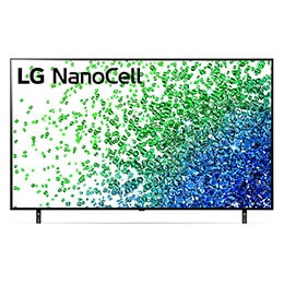 A front view of the LG NanoCell TV2