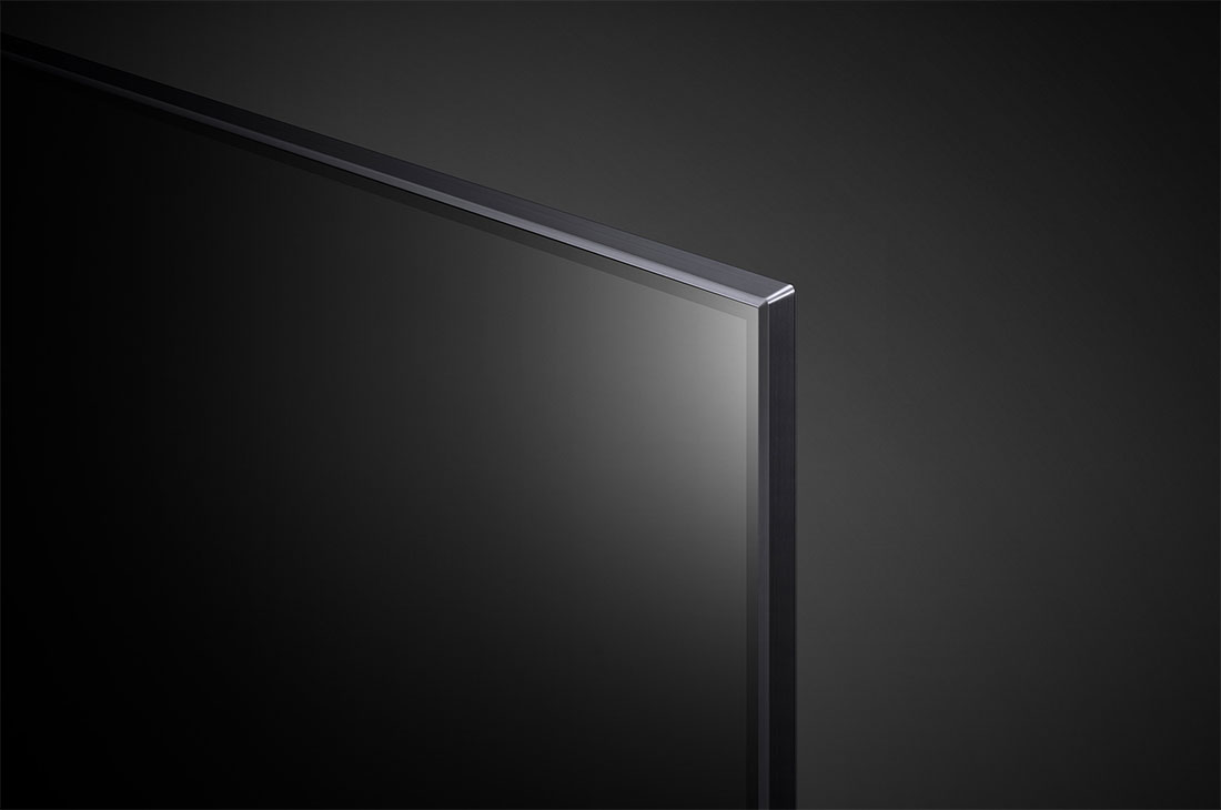 LG 55NANO80TPA, close-up view of panel, 55NANO80TPA, thumbnail 6