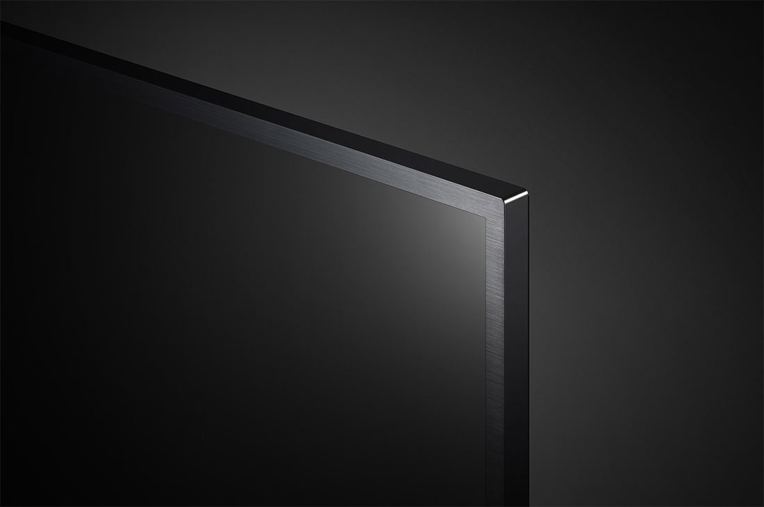 LG UP7550 55'' UHD 4K TV, close-up view of panel, 55UP7550PTC, thumbnail 8