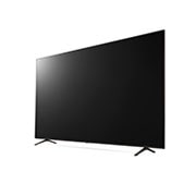 LG UP8000 86'' UHD 4K TV, 30 degree side view with infill image, 86UP8000PTB, thumbnail 3