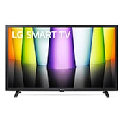 LG LQ63 32'' Smart HD TV, A front view of the LG Full HD TV with infill image and product logo on, 32LQ630BPSA, thumbnail 1