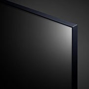 LG 50 Inch LG UHD UT80 4K Smart TV 2024, Close-up of the top edge of LG UHD TV, UT80, 50UT8050PSB, thumbnail 6