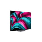 LG 77 inch LG OLED evo AI TV C5 144Hz Gaming Mode* Dolby Vision & HDR10 4K UHD (2025), Rear view of LG OLED evo AI C5 4K Smart TV., OLED77C5PSA, thumbnail 2