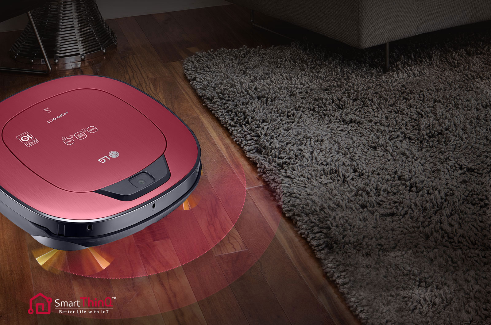 LG HOMBOT Square Robotic Vacuum Cleaner LG Sri Lanka