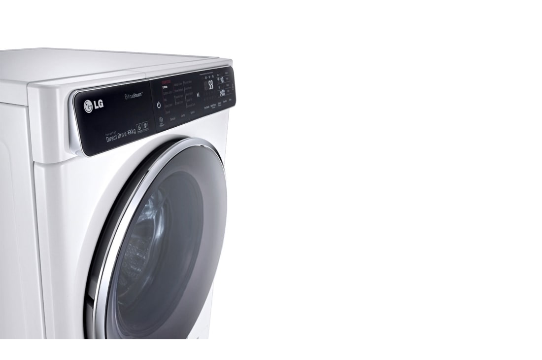 LG 8KG TurboWash™ Front Load Washing Machine, F1408NC3W, thumbnail 2