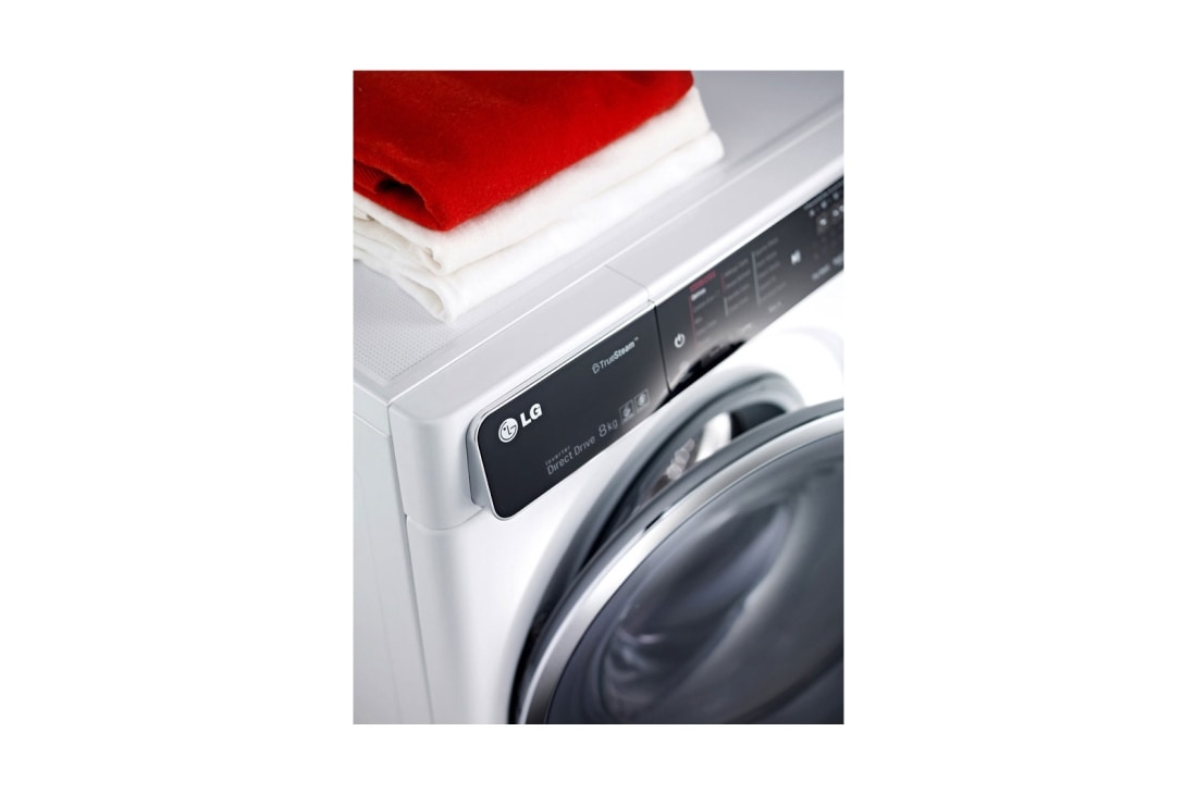 LG 8KG TurboWash™ Front Load Washing Machine, F1408NC3W, thumbnail 5