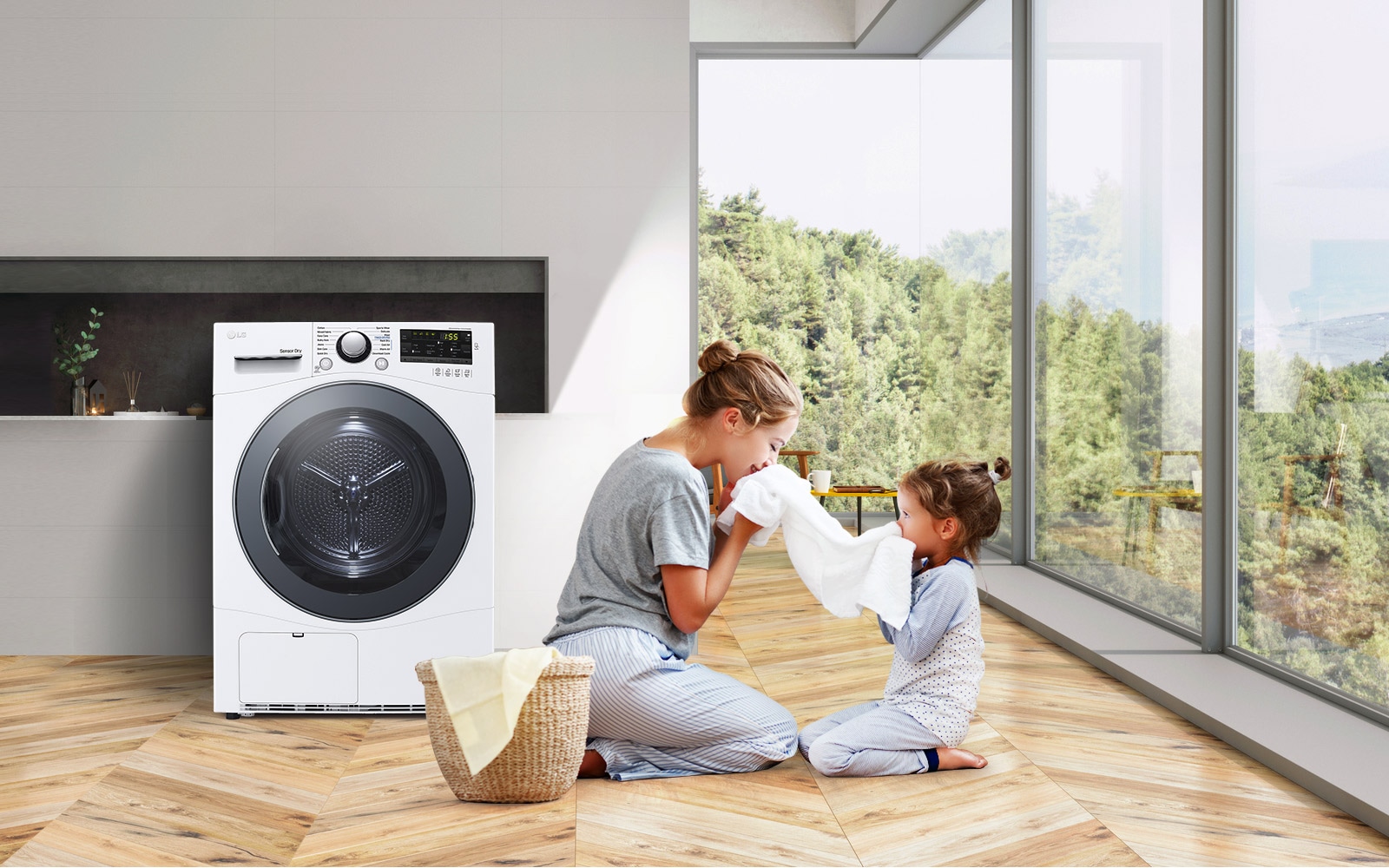 Enjoy Total Freedom with the LG Dryer
