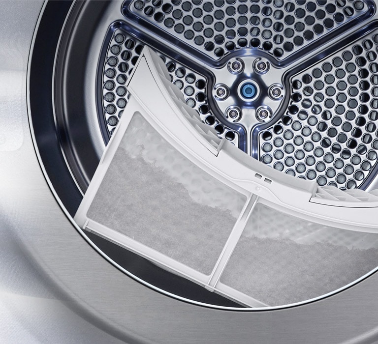 Lint and Dust Trapped for Cleaner Clothes